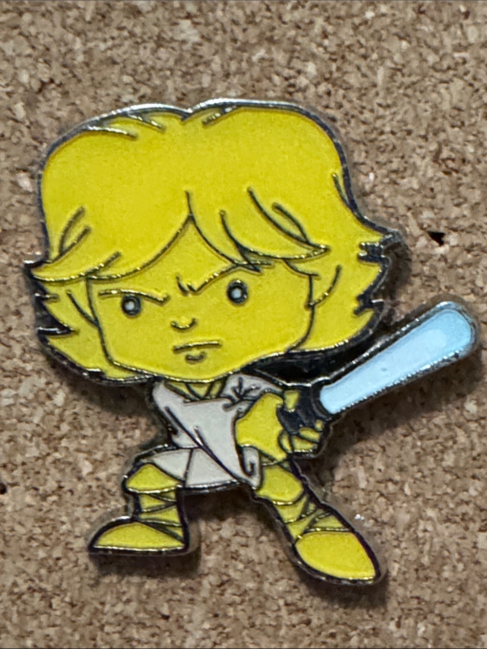 5/$25 Cute Star Wars Luke Skywalker Pin